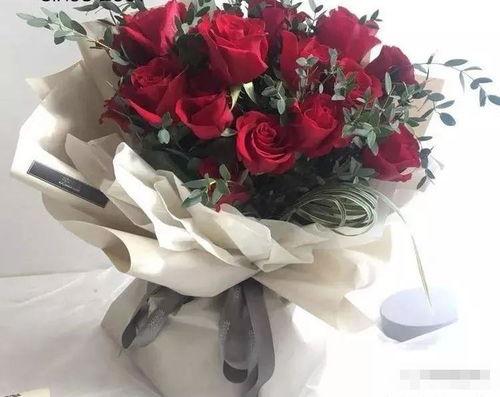 红玫瑰花束图片大全,精选花束图片赏析