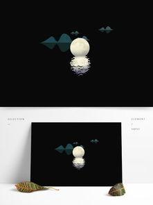 水中月图片,诗意画卷展芳华