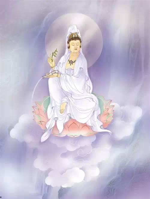 观音菩萨的图片,慈航普渡，众生皈依