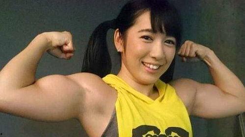 日本肌肉美女,健身与美貌并存的传奇人物”