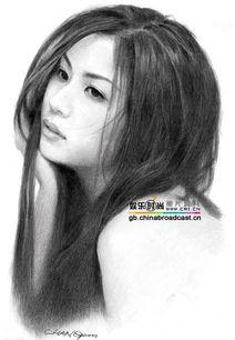 美女素描图片,捕捉光影中的优雅瞬间