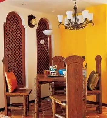 印度装修风格图片,色彩斑斓的异域美学之旅