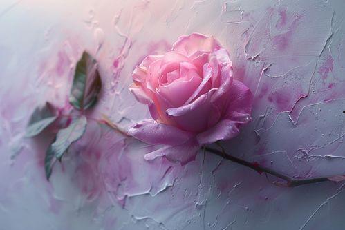 雨中蔷薇花图片唯美,浪漫绽放的瞬间