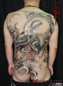 满背纹身图片大全